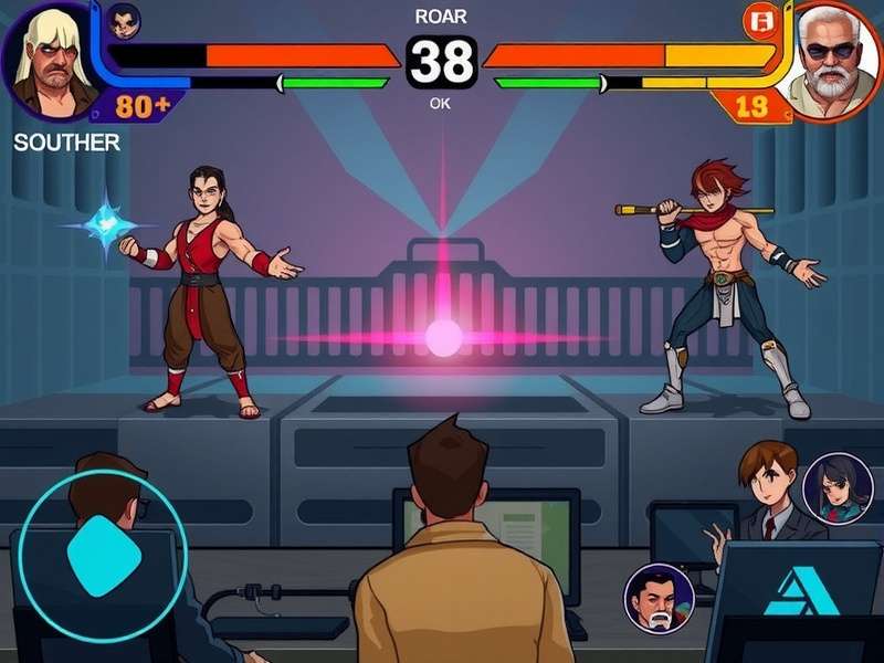 Bharat Fighter Pro character selection screen