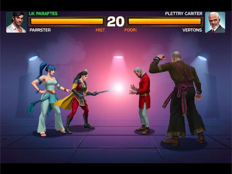 Bharat Fighter Pro gameplay screenshot showing characters in combat