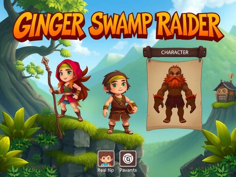 Ginger Swamp Raider Gameplay Action Scene