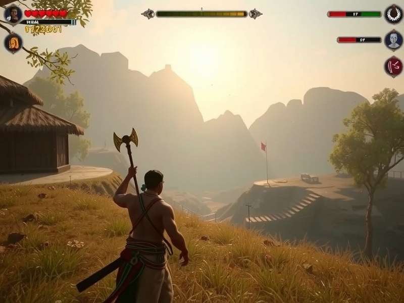 Gameplay mechanics demonstration of Indian Mace Dominion