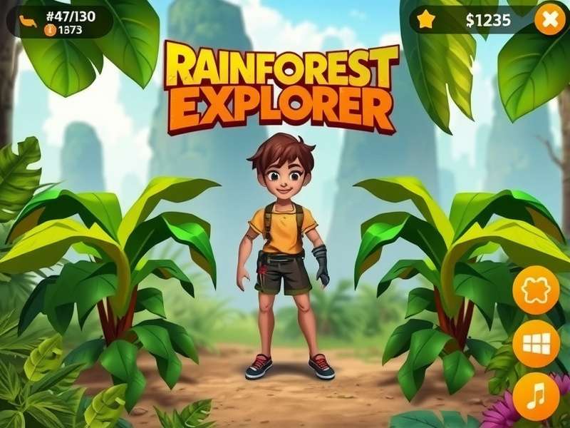 Rainforest Explorer character customization options