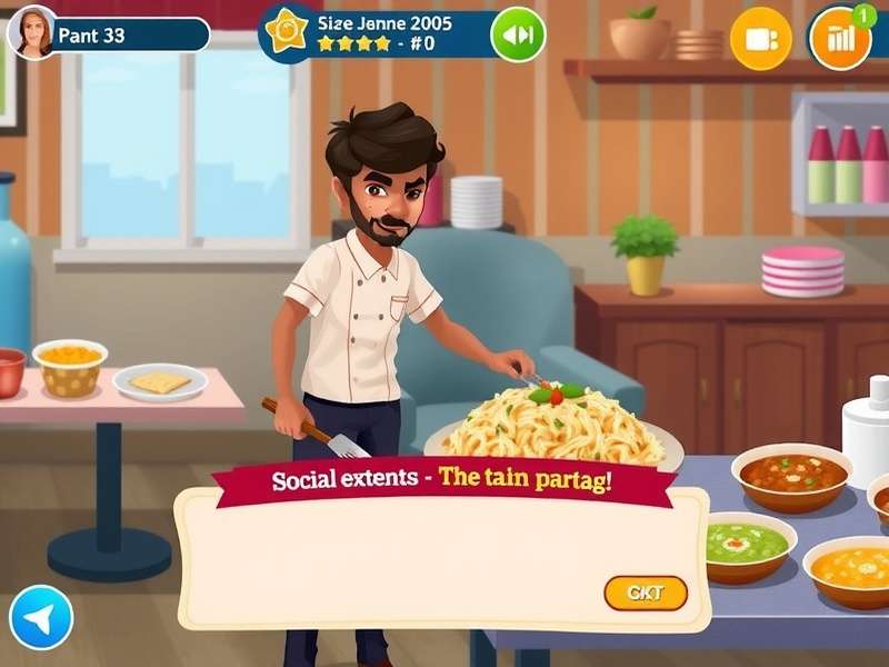 Gujarat Biryani Rush gameplay screenshot showing biryani preparation