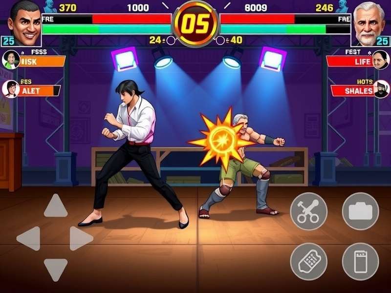 Chennai Power Punch character selection screen