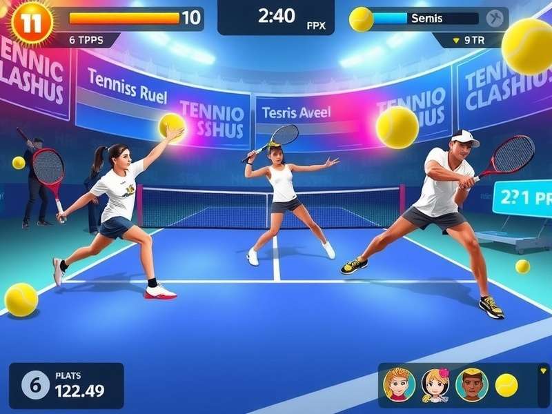 Advanced strategy visualization for Tennis Clash Ultimate Duel