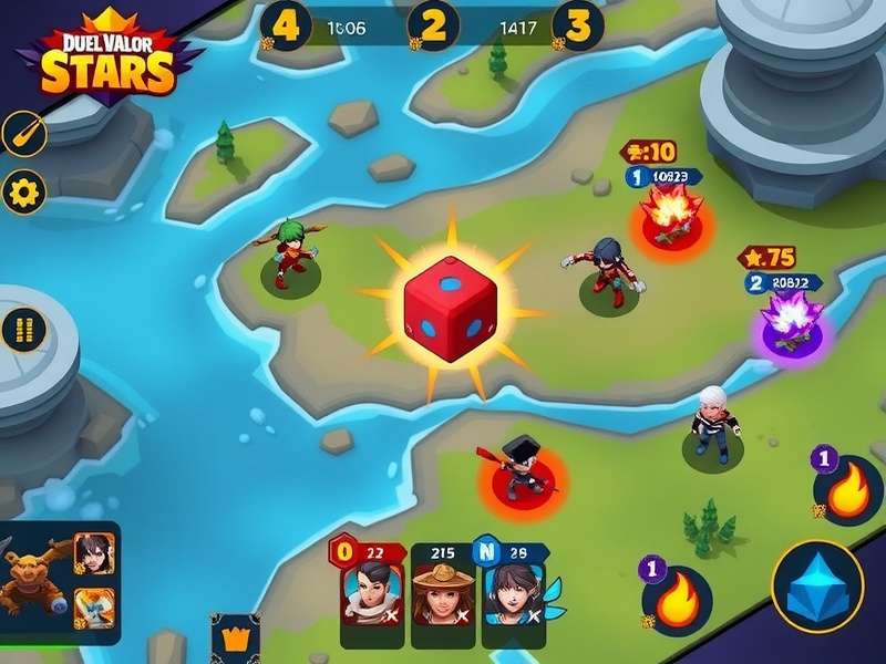 Duel Of Valor Stars hero collection showing diverse characters