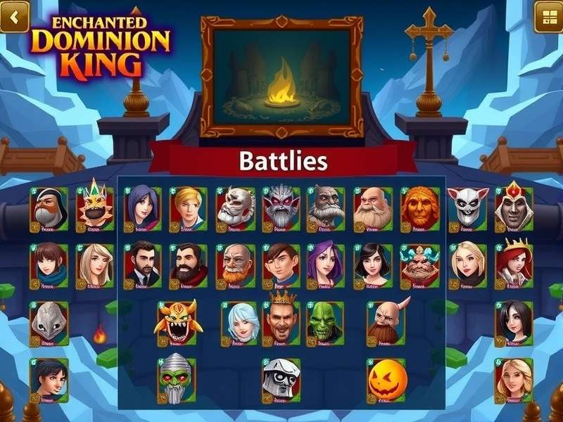 Enchanted Dominion King character roster