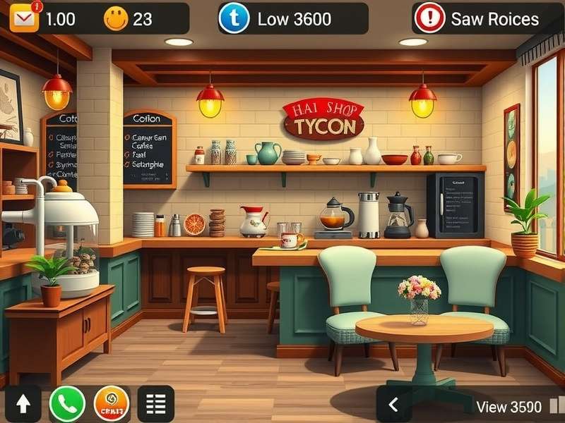 Chai Shop Tycoon recipe development interface