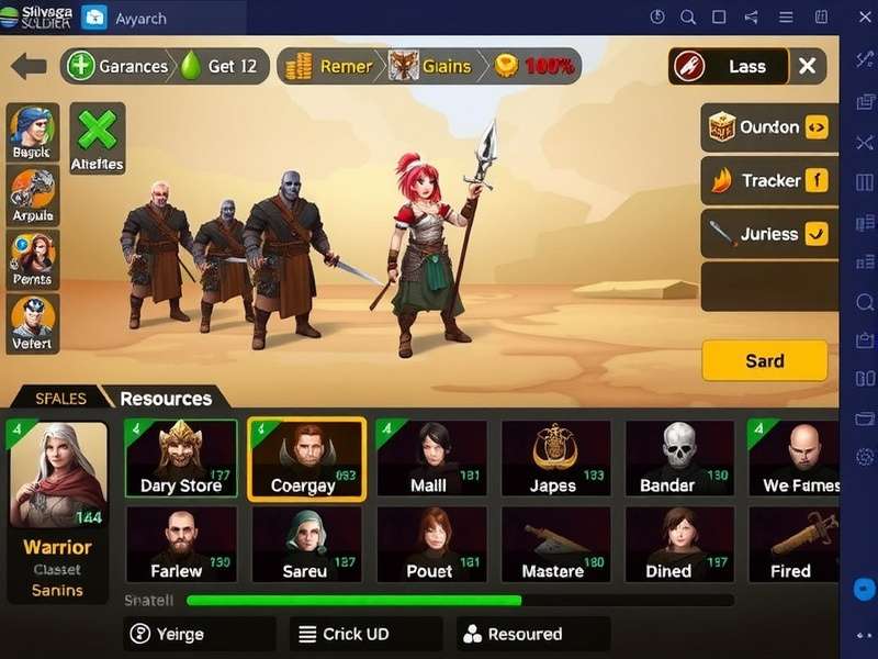 Resource management interface in Shivamogga Strong Soldiers