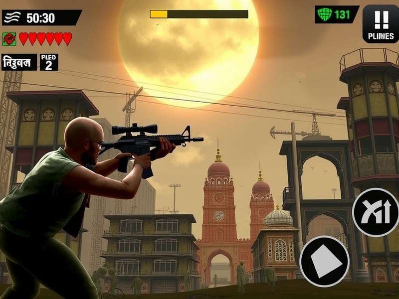 Zombie Survival Run Vadodara gameplay screenshot