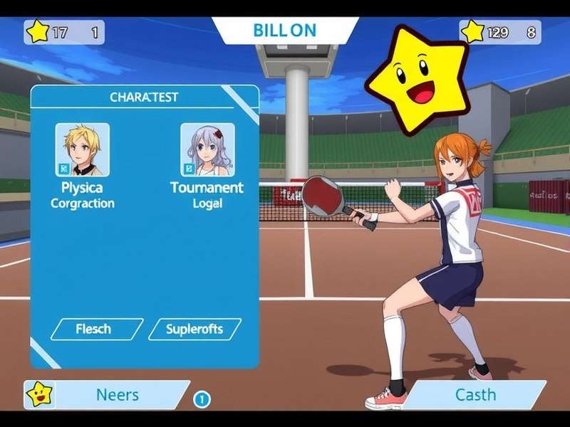 Paddle Star Sensation Tournament Gameplay