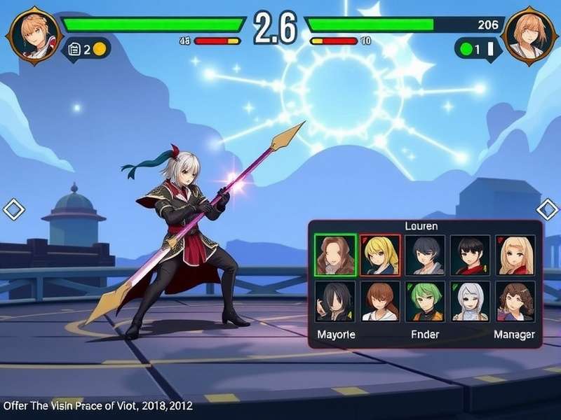 Anise Star Victor gameplay screenshot showing character combat