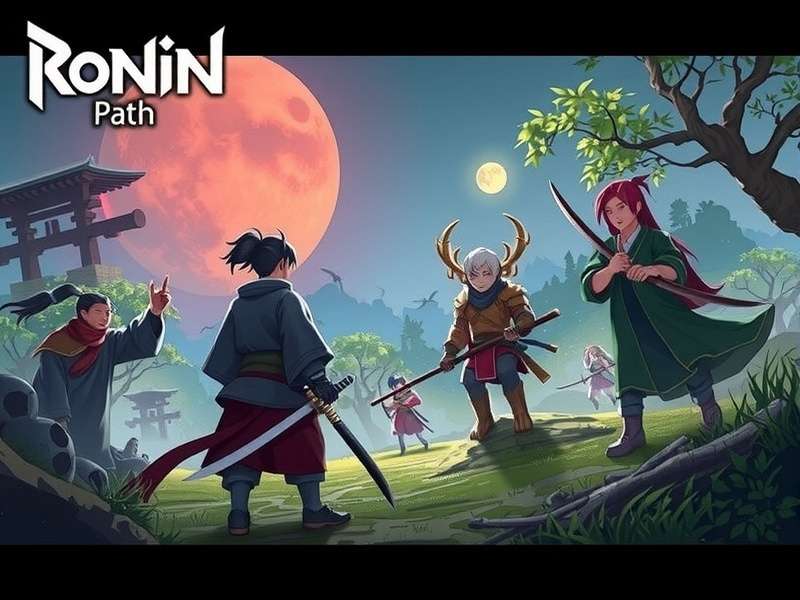 Ronin S Path game overview showing character and environment