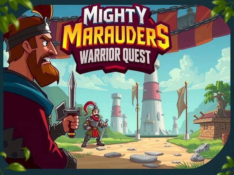 Mighty Marauders Warrior Quest Game Banner