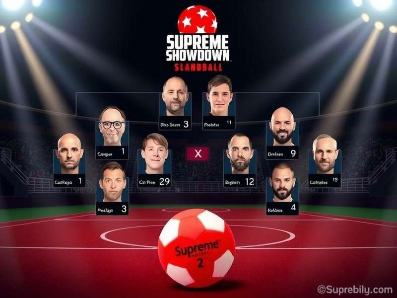 Supreme Handball Showdown rule explanation diagram