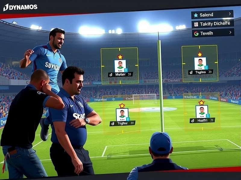 Delhi Dynamos Legends visual showcase of stadium and player models