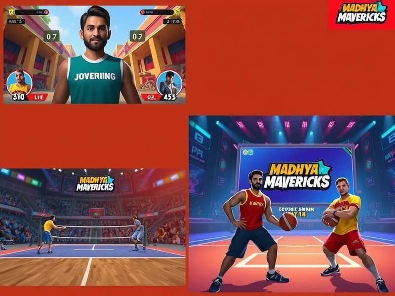 Madhya Mavericks gameplay screenshot showing character and environment design