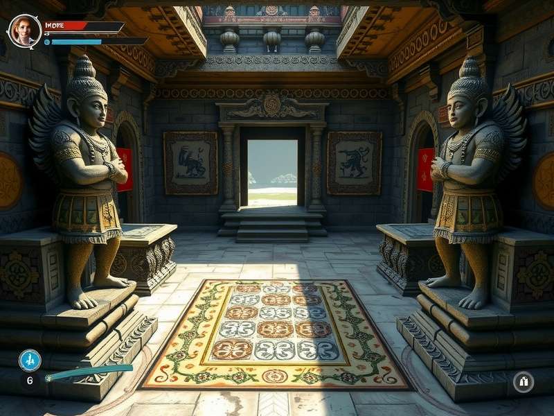 Belur Temple Marvel Odyssey puzzle solving interface
