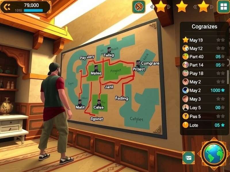 Ahmedabad Adventurers gameplay screenshot showing character in traditional setting