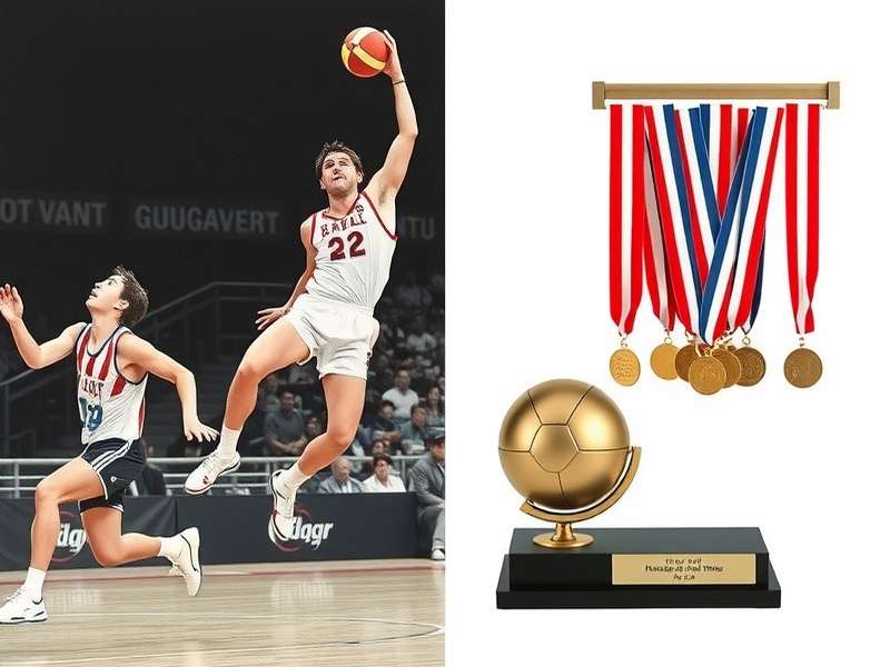 Vintage handball match showing evolution of the sport Historical handball match photograph from early tournaments