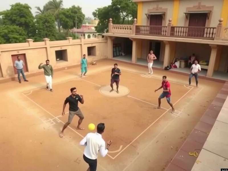Mahal Volley Wizard gameplay action showing players in strategic positions