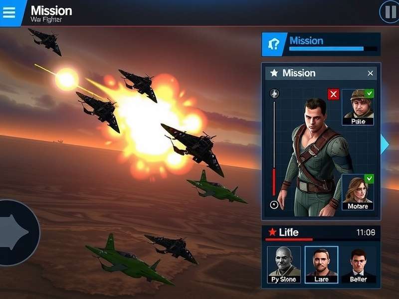 Patriot War Fighter character customization screen