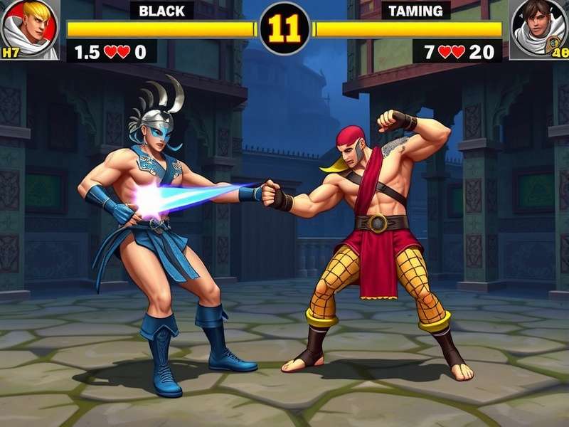 Goa Combat Gladiator training mode showing technique practice