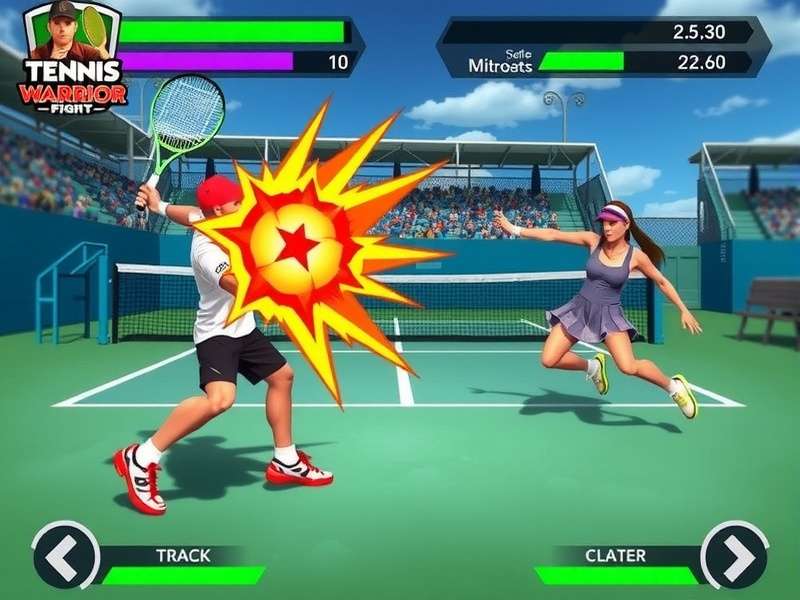 Tennis Warrior Champion Fight character selection screen