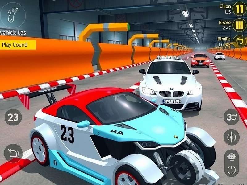 Siwan Velocity Master gameplay screenshot showing racing action