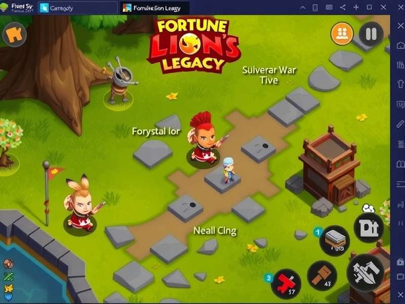 Fortune Lion S Legacy Gameplay Screenshot