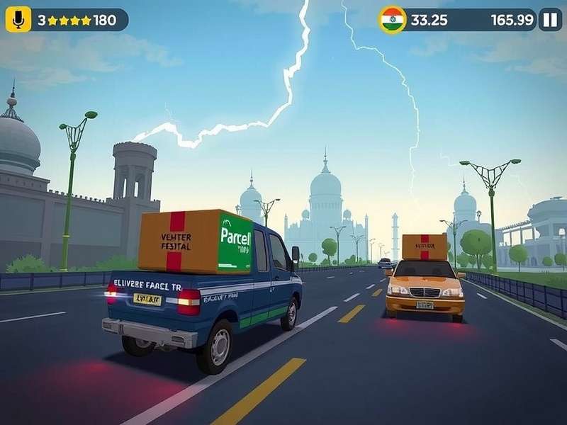 Lightning Parcel Trip special festival delivery event interface