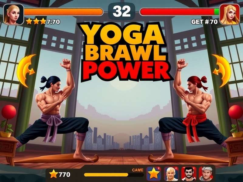 Yoga Brawl Power character selection screen
