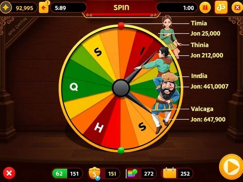 India Spin Elite strategy session showing multiple gameplay options