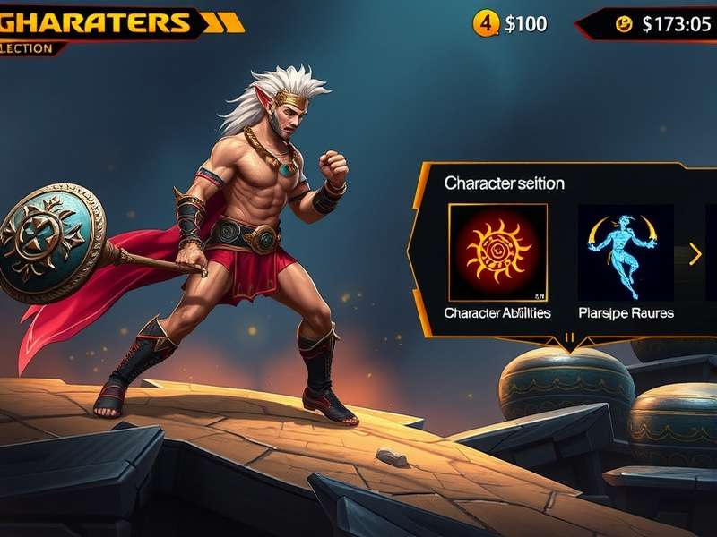 Supreme Goa Gladiator gameplay screenshot showing character combat