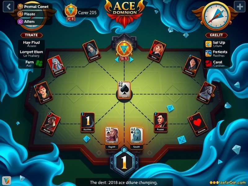 Advanced strategy visualization in Ace Dominion Champion