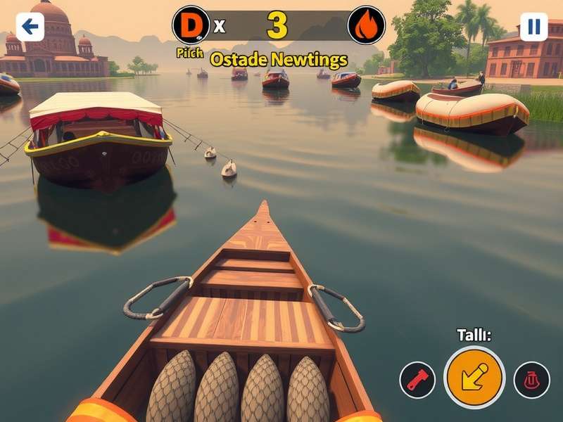 Raft Ganges Journey obstacle navigation system