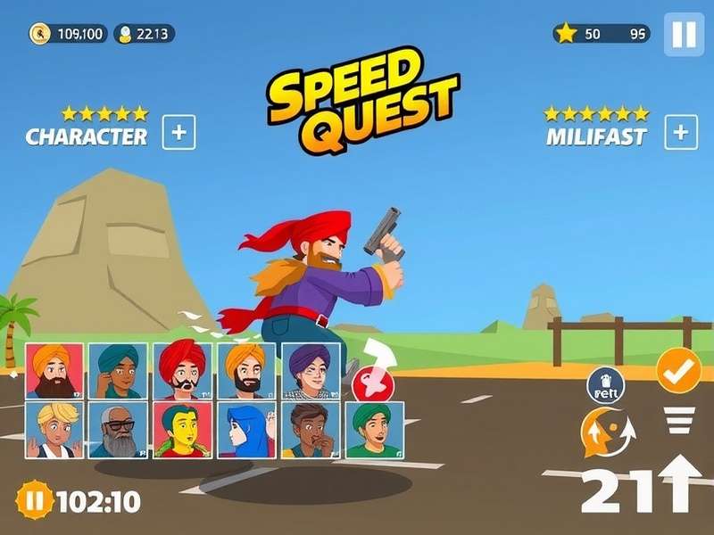 Nanak Speed Quest multiplayer racing competition screen