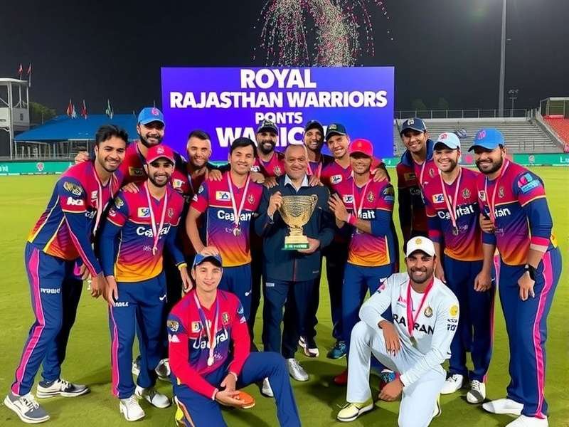 Royal Rajasthan Warriors historical moments