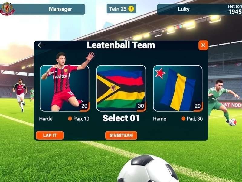 Surat Football Superstars gameplay screenshot showing realistic football action