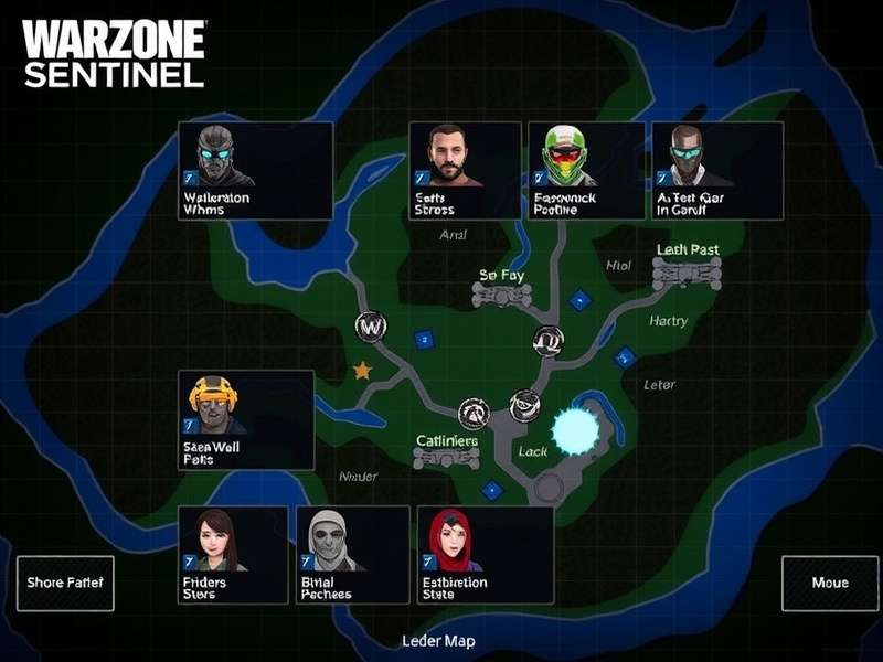 Warzone Sentinel Character Roster