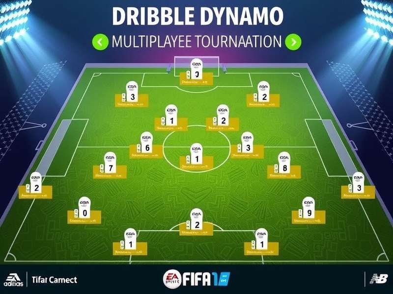 FIFA Dribble Dynamo strategy formation screen