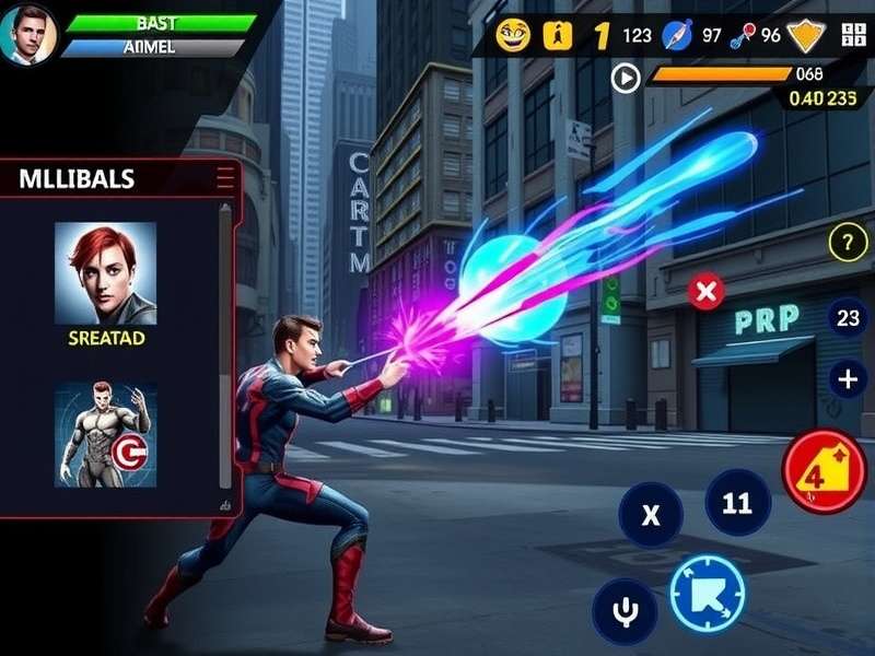 Mumbai Mystic Marvel game interface showing character selection