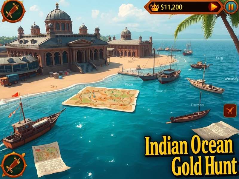 Port City in Indian Ocean Gold Hunt
