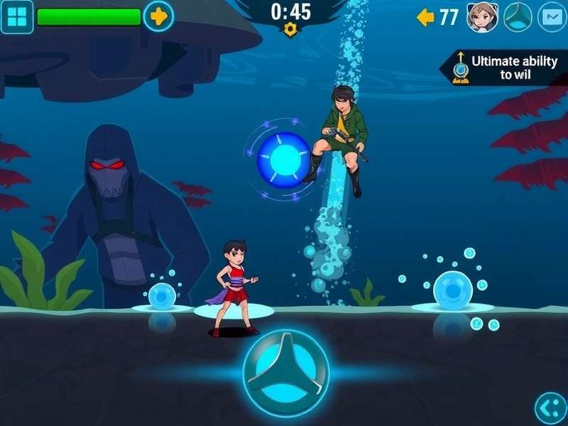 Aqua Force Heroes ultimate ability activation