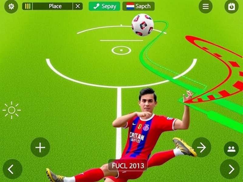 Surat Football Superstars player selection screen