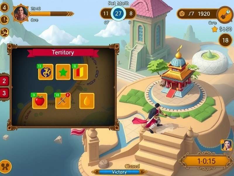 Surge Saffron Supreme gameplay screenshot showing strategic interface