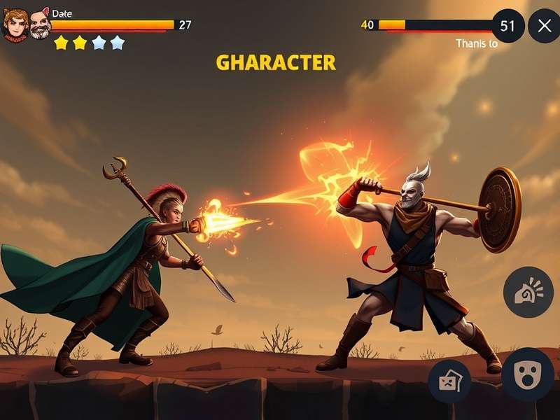 Paneer Gladiator character selection screen