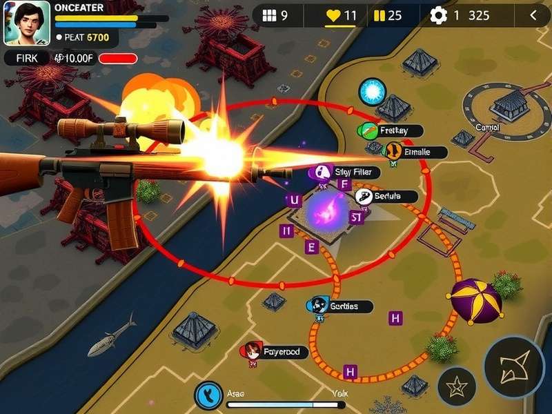 Fiesta Rifle Conqueror character and weapon customization interface