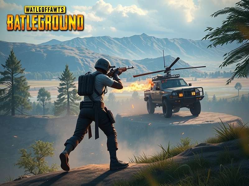 PUBG Warrior Pro Vanguard vehicle gameplay showing strategic use